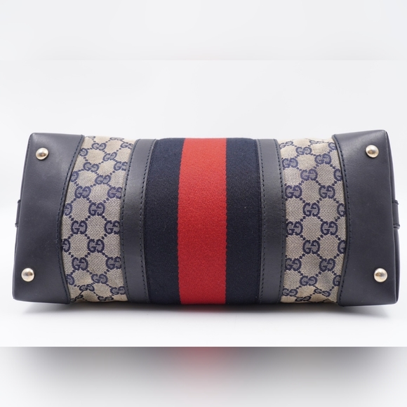 ❌️❌️SOLD❌️❌️X31❤️ Gucci GG Canvas Vintage Web Convertible Tote bag - Picture 12 of 16